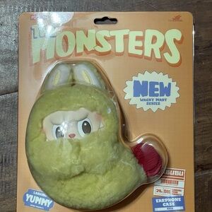 POPMART Labubu Earphone Case Wacky MART Series, Shrimp Tempura Flavor NIB